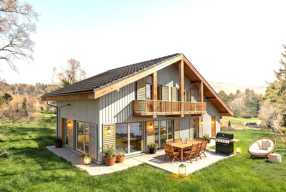 A VENDRE - Villa/Chalet sur plans - (à deux pas de la Vue des Alpes)