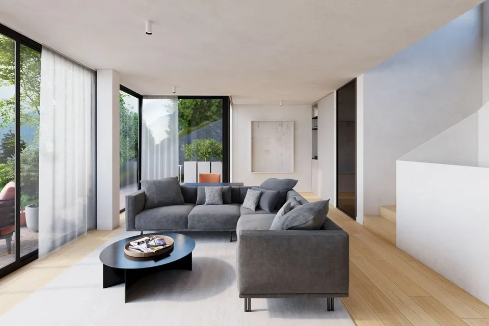 Villa moderne avec vue panoramique à Collina d'Oro