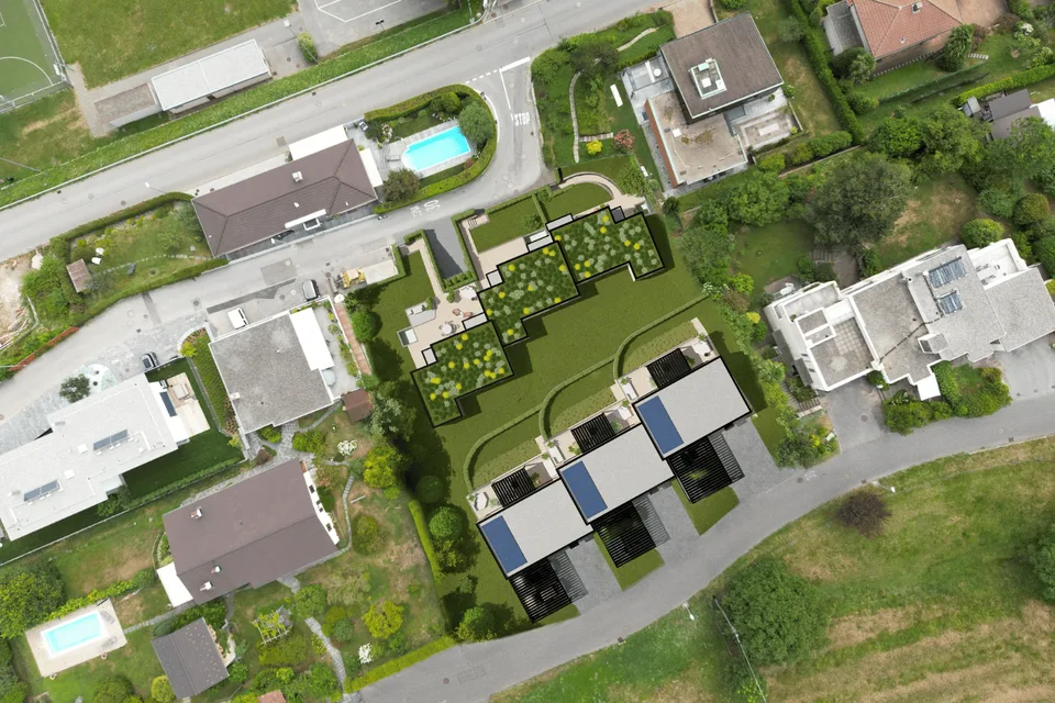 Villa moderne avec vue panoramique à Collina d'Oro