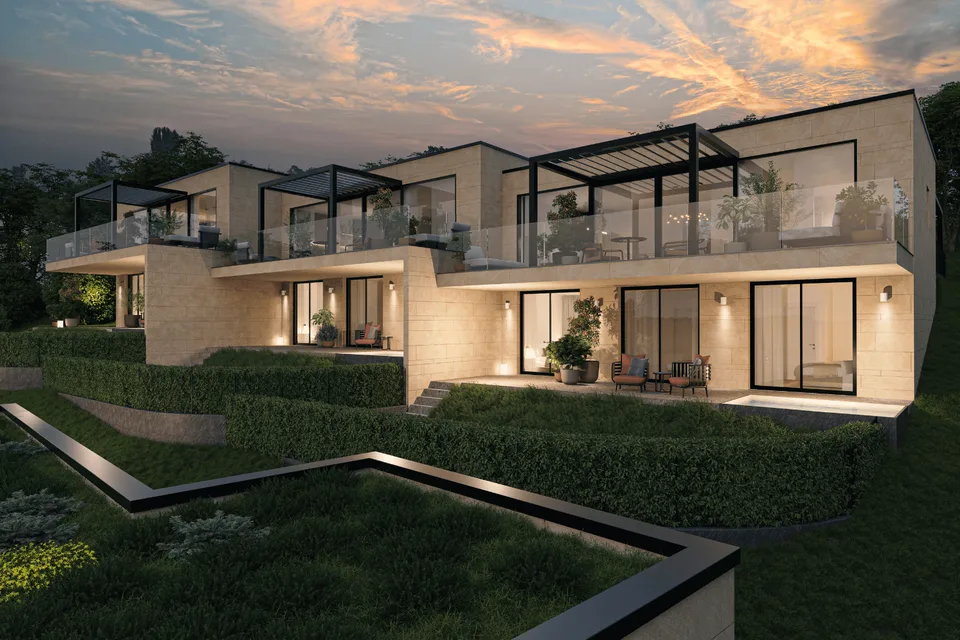 Villa moderne avec vue panoramique à Collina d'Oro