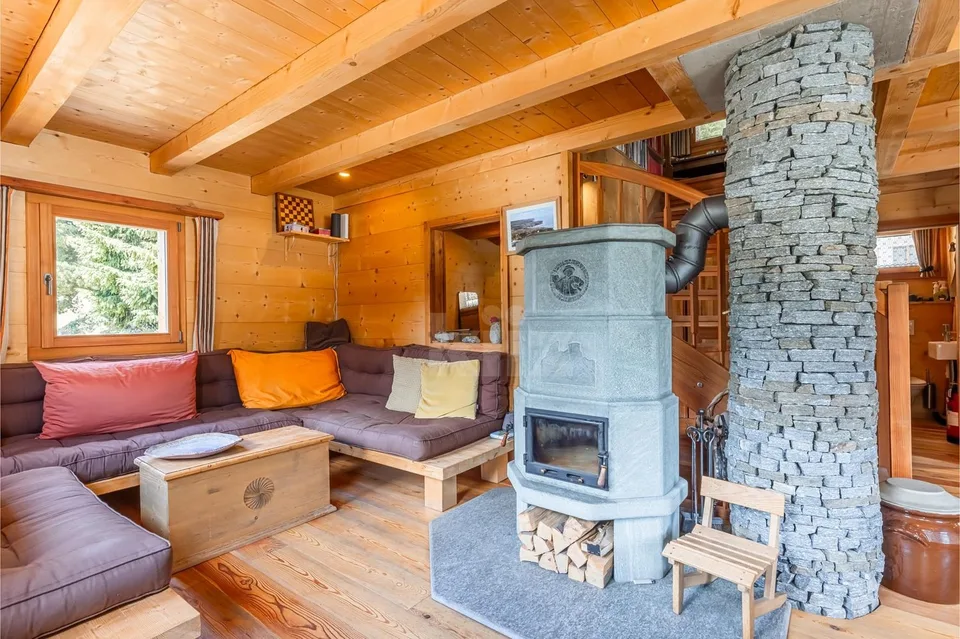 Magnifique chalet avec vue imprenable sur les Alpes