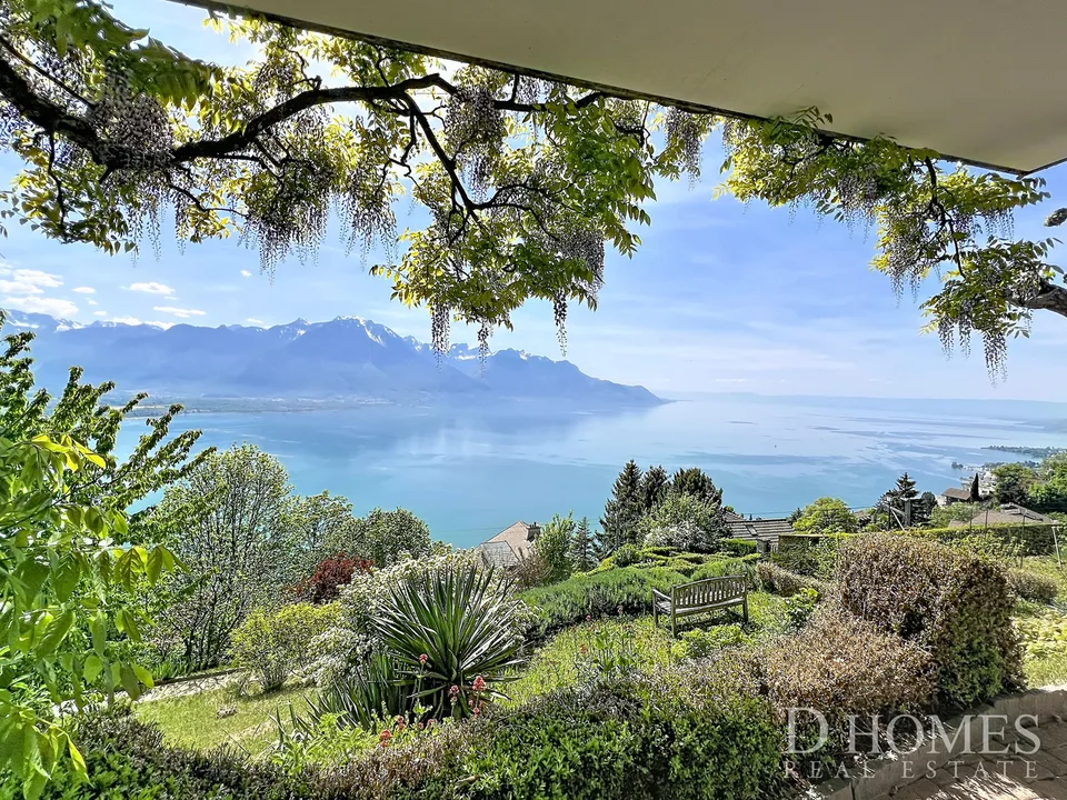 Propriété d'exception - Vue panoramique sur le lac et les montagnes