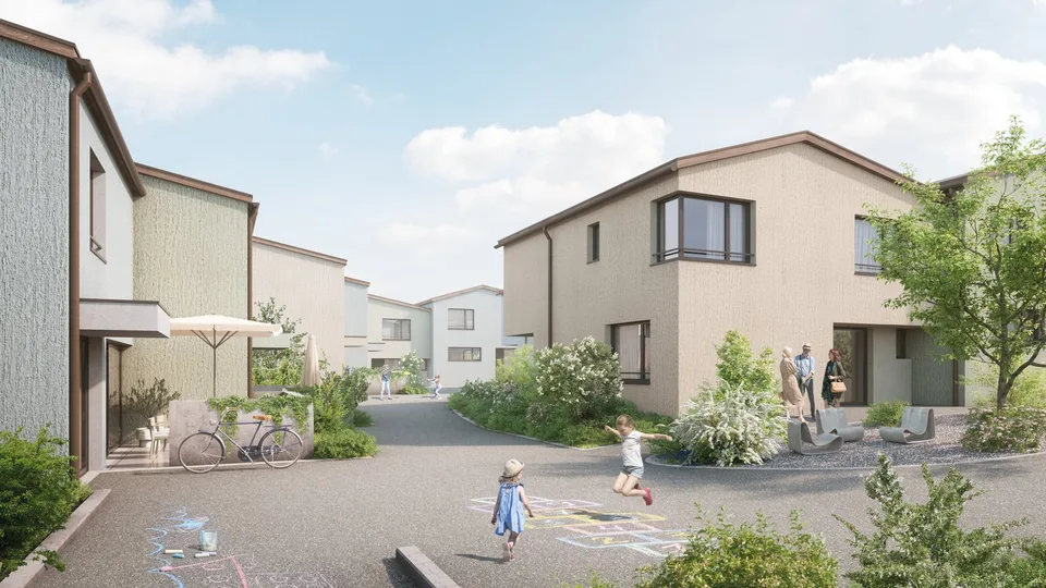 Projet de construction neuve 24 DEFH + 1 EFH à Benzenschwil www.sonne-benzenschwil.ch