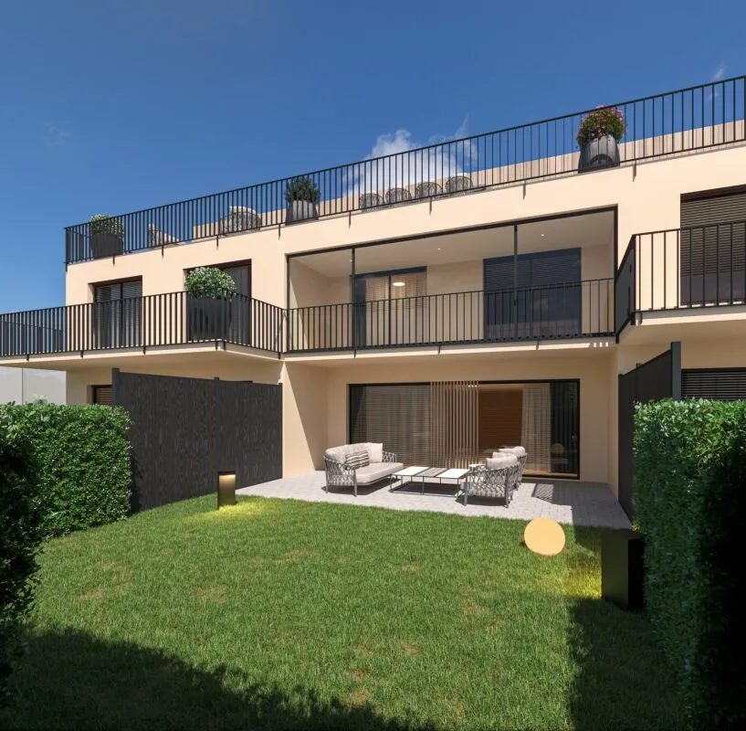 4.5 Zimmer Gartenwohnung im Maisonette-Stil mit Terrasse, Balkon & Master Bedroom