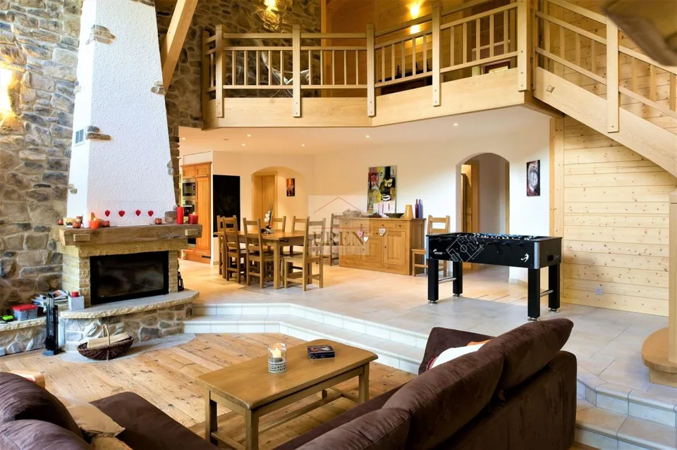 Außergewöhnliches Chalet mit 7,5 Zimmern, SPA und Jacuzzi in Ovronnaz - Zweitwohnsitz – Foto 7 von 30