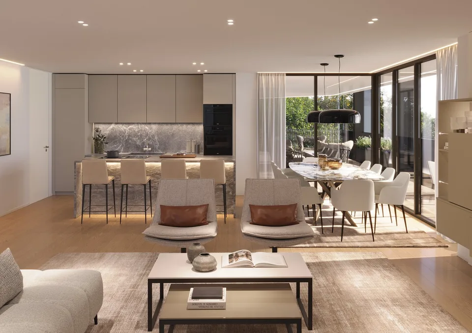 Esclusivo attico 5.5 locali con ampia terrazza a Lugano-Pregas