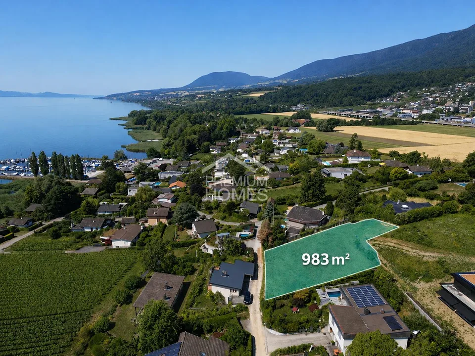 Votre future villa avec vue lac