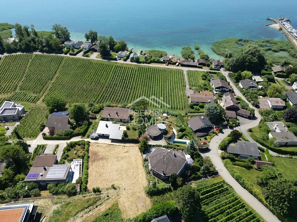 La vostra futura villa con vista lago