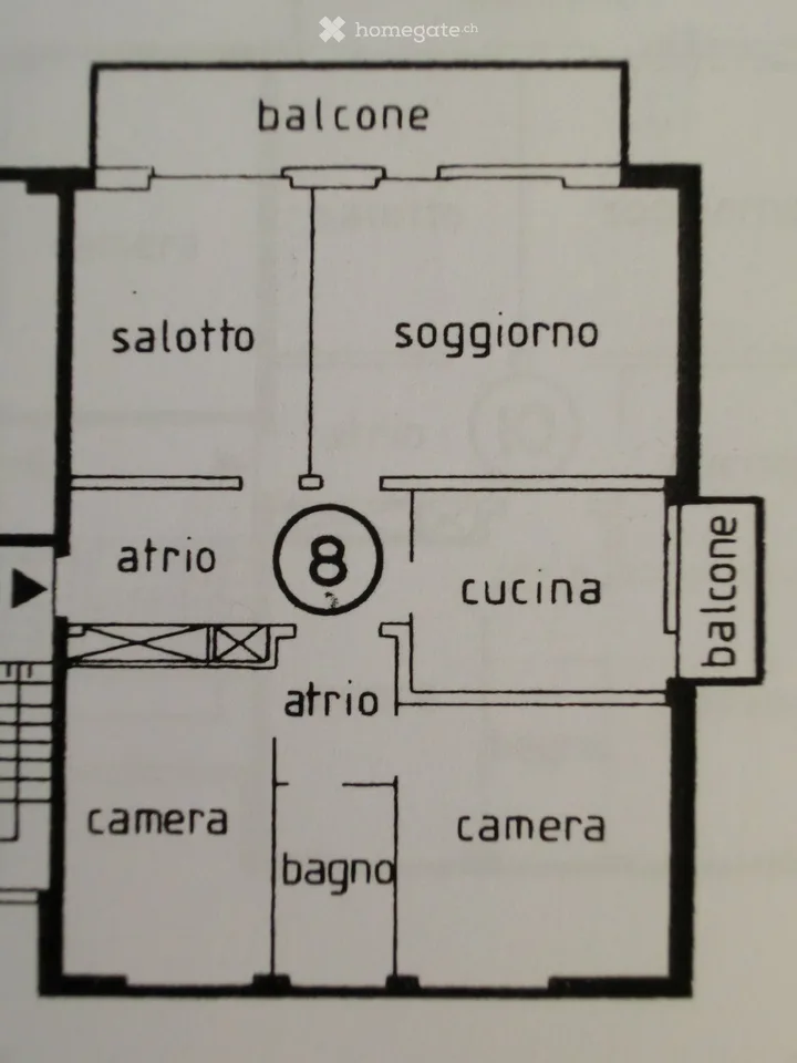 Ampio 4.5 ristrutturato con vista aperta e box a Chiasso