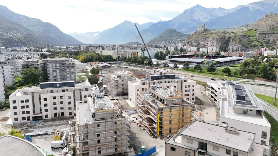Lot D-402 - Appartement de 3.5 pces en attique