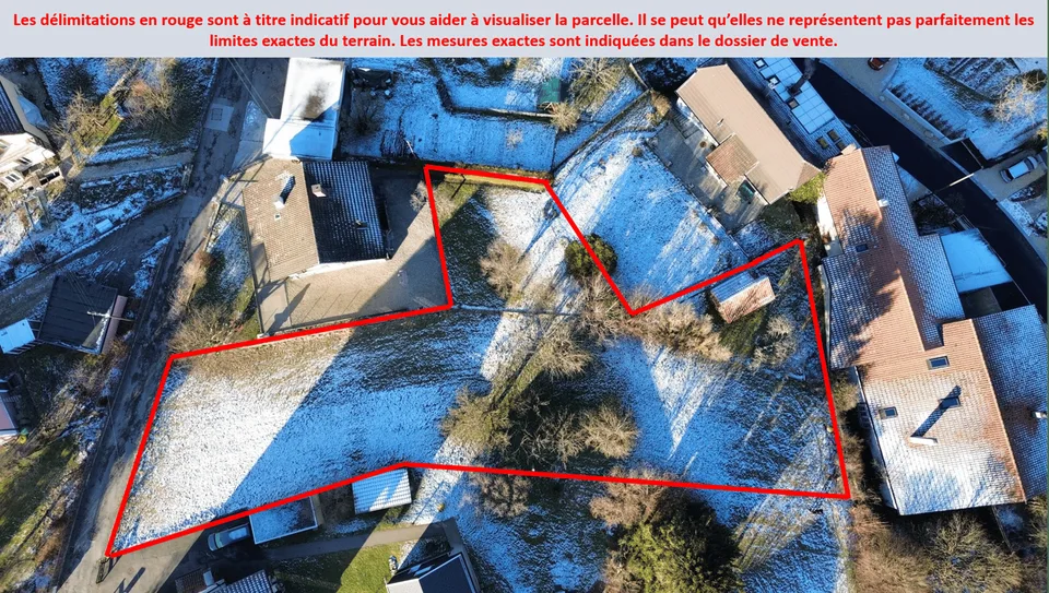 Zwei schöne Bauparzellen mit einer Gesamtnutzfläche von 1'435 m2 in Villeret