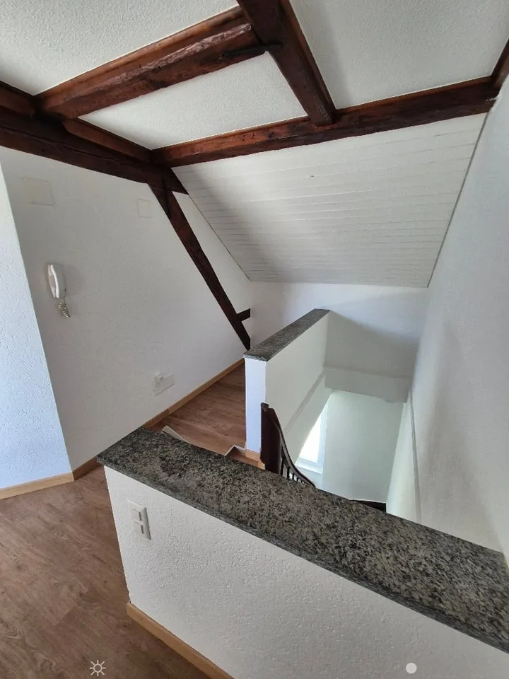 Charmante 4-Zimmer-Maisonette-Wohnung mit Dachterrasse und Kamin in Biel/Bienne – sofort verfügbar!
