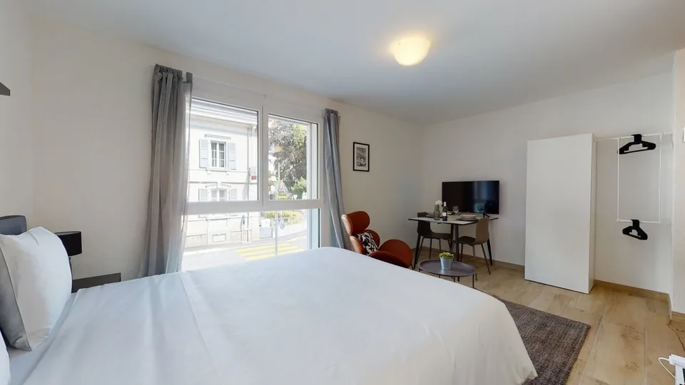Studio moderne entièrement meublé à Aigle – photo 6 sur 12
