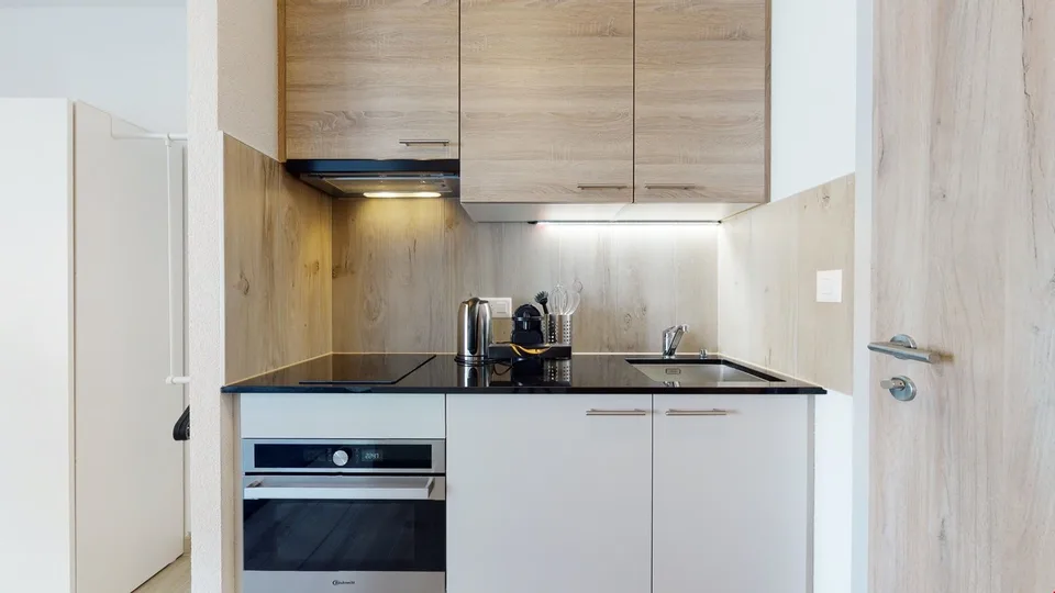 Studio moderne entièrement meublé à Aigle – photo 7 sur 12