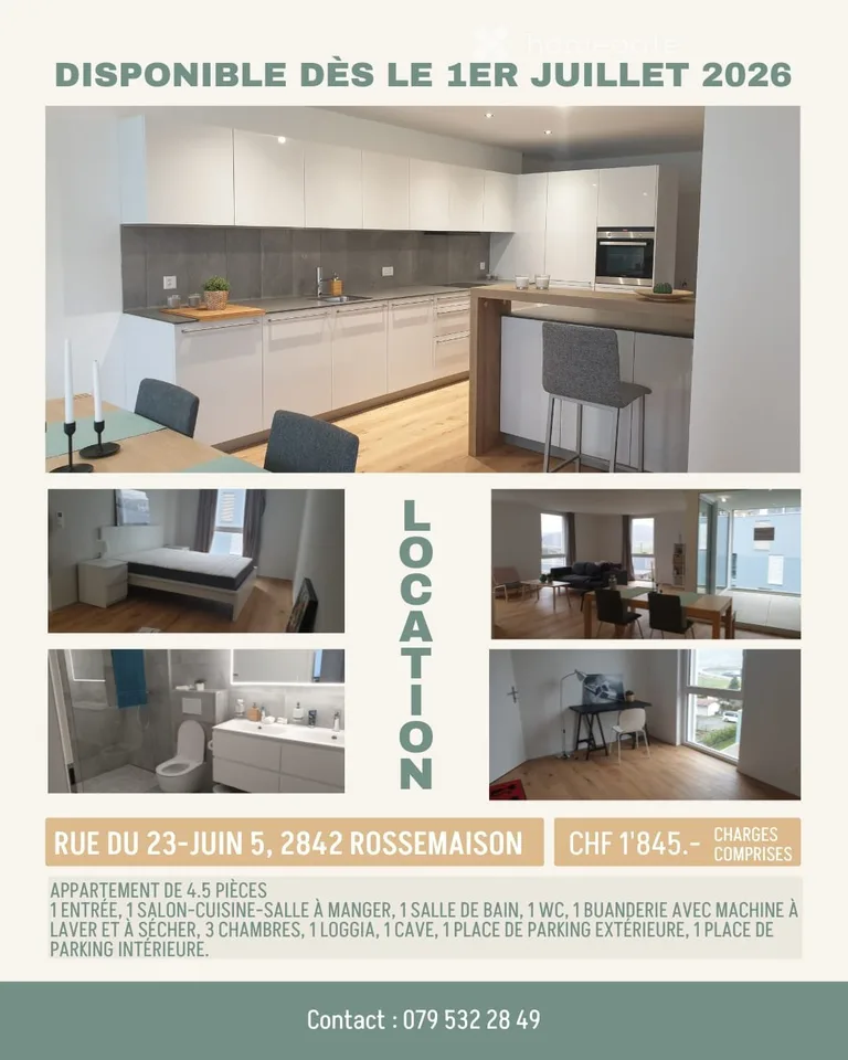 Appartement 4.5 pièces
