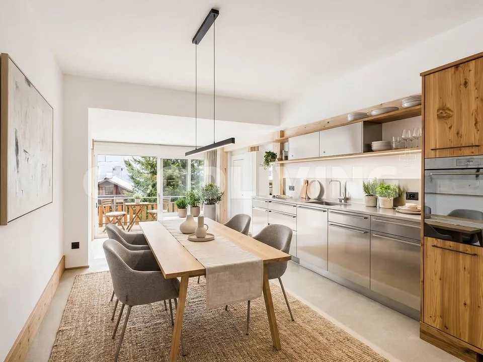 Casa a schiera elegante con un sentimento di vita speciale