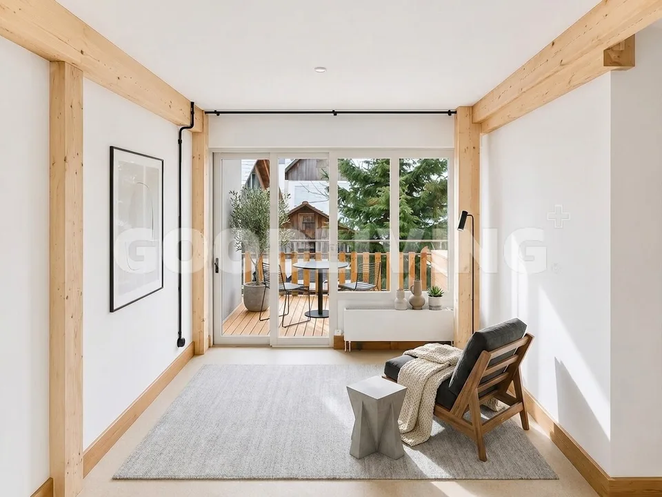 Casa a schiera elegante con un sentimento di vita speciale