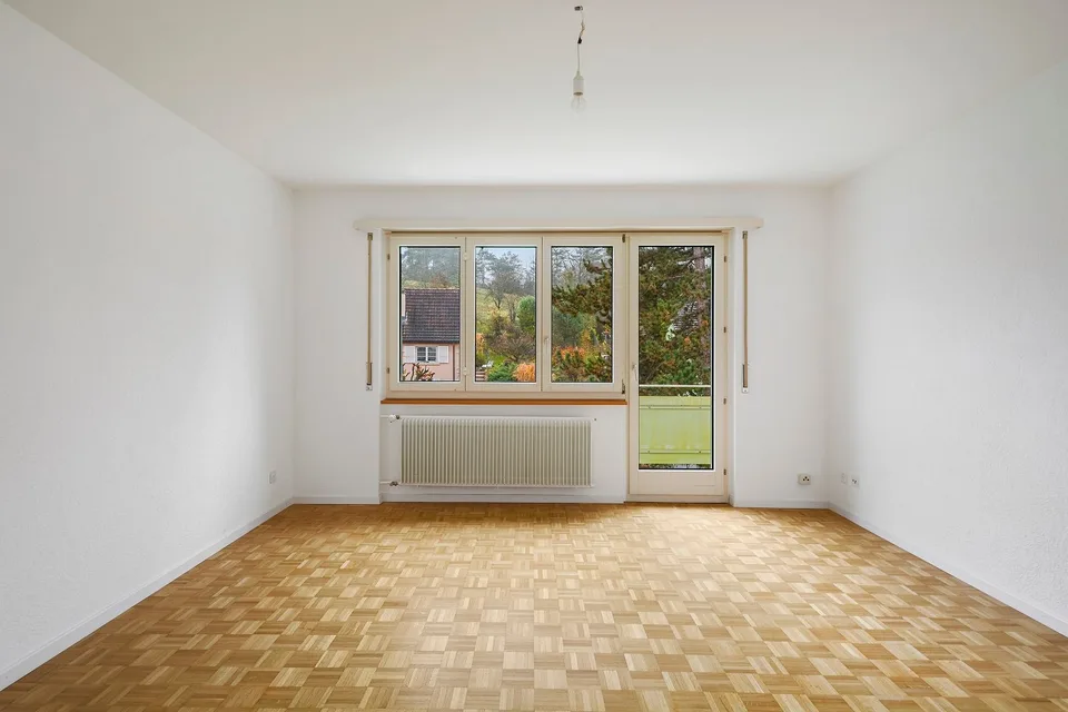 Appartamento con bella luminosità di 4,5 locali con balcone a Courrendlin