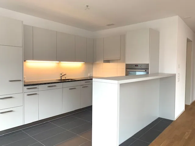Spacious new building apartment with beautiful loggia
