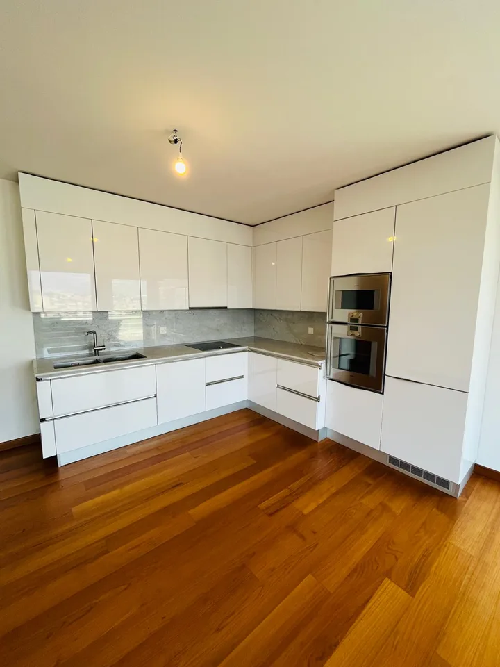 Appartement de 3,5 pièces avec jardin et vue sur le lac