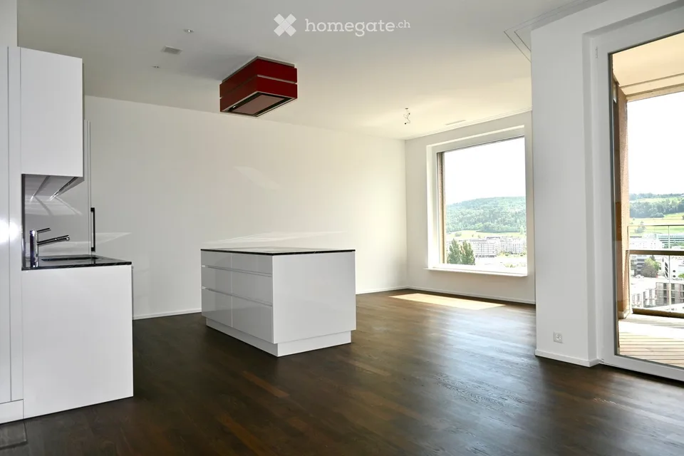 Traumhafte 3.5-Zimmer-Attikawohnung im Neubau in Wallisellen