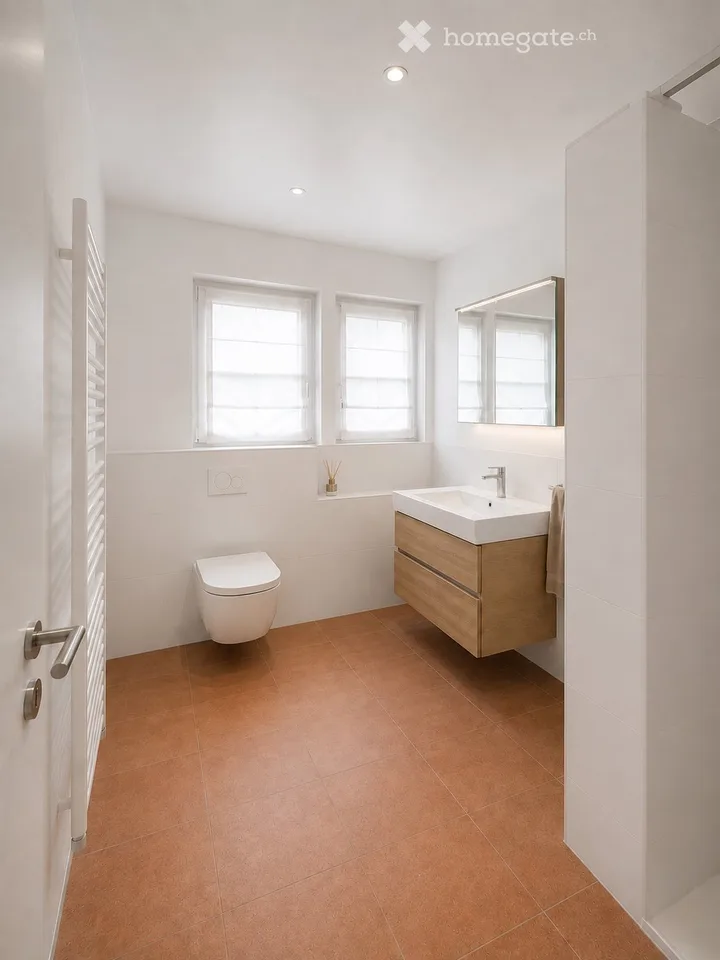 Appartement-maisonnette 4,5 pièces aux étages supérieur et mansardé à Romanshorn près du lac