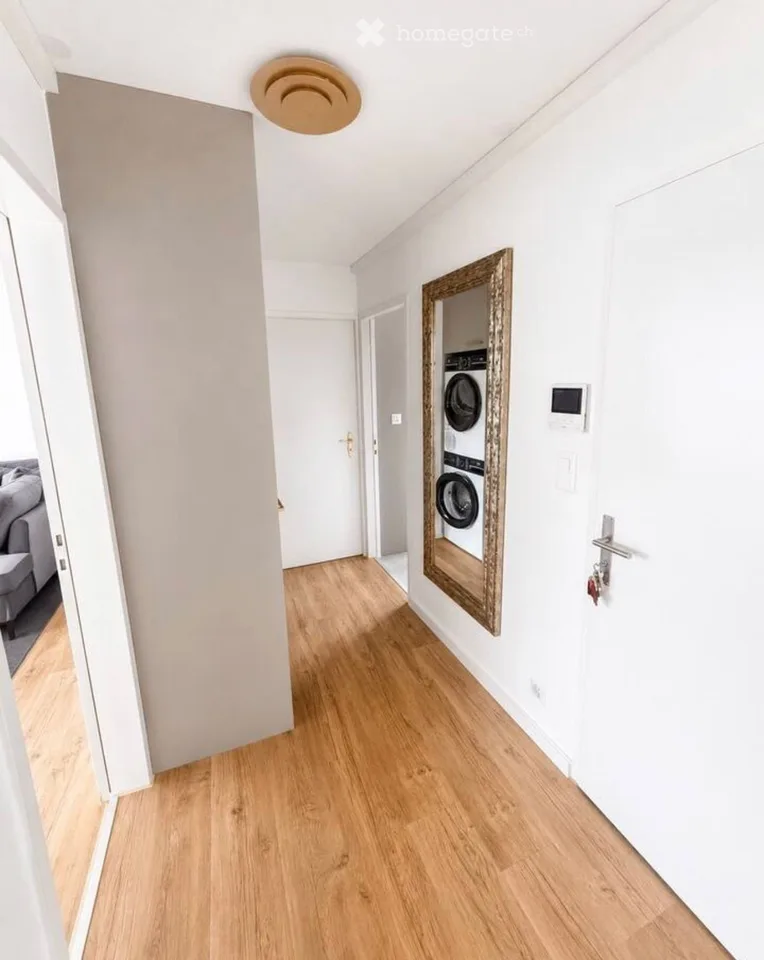 Möblierte 3-Zimmer-Wohnung mit Balkon in Birsfelden – ab sofort verfügbar