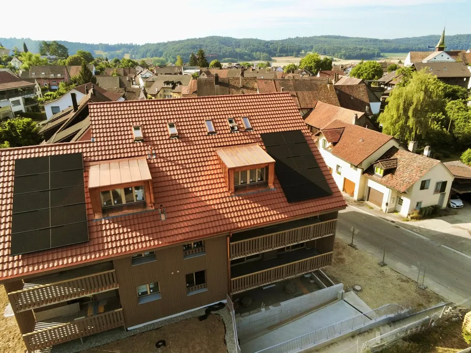 Appartements 4,5 pièces avec 360 m2 d'espace pelouse