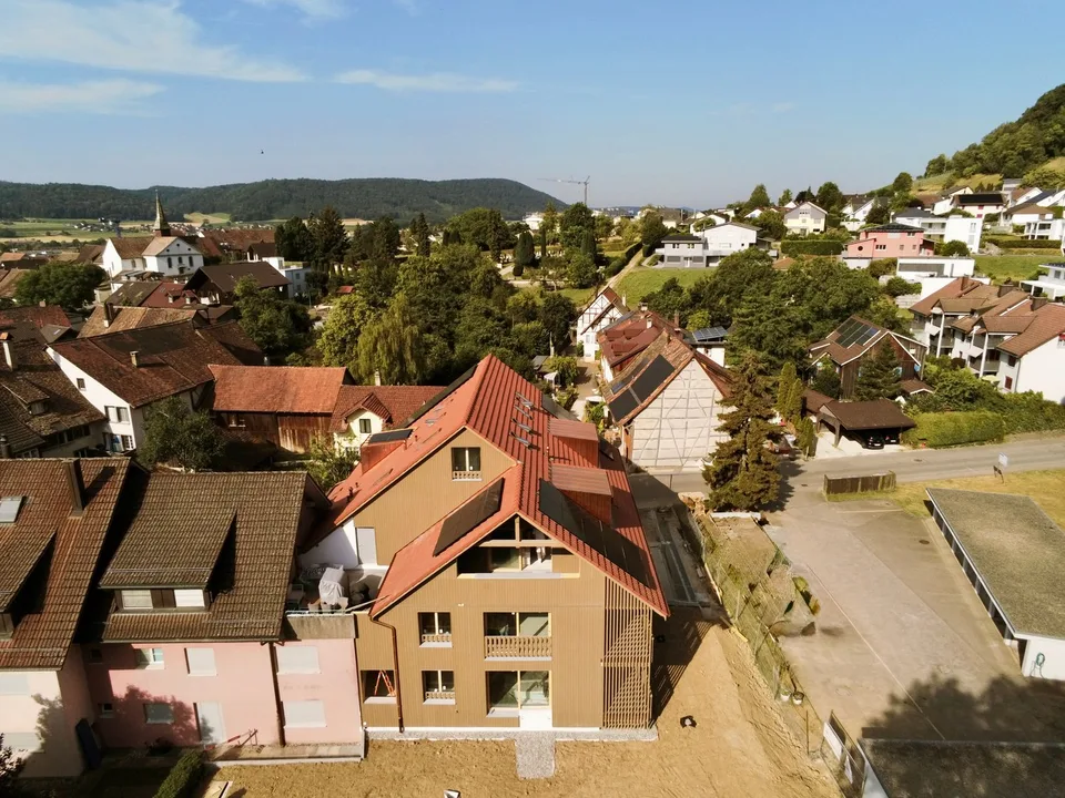 Appartements 4,5 pièces avec 360 m2 d'espace pelouse
