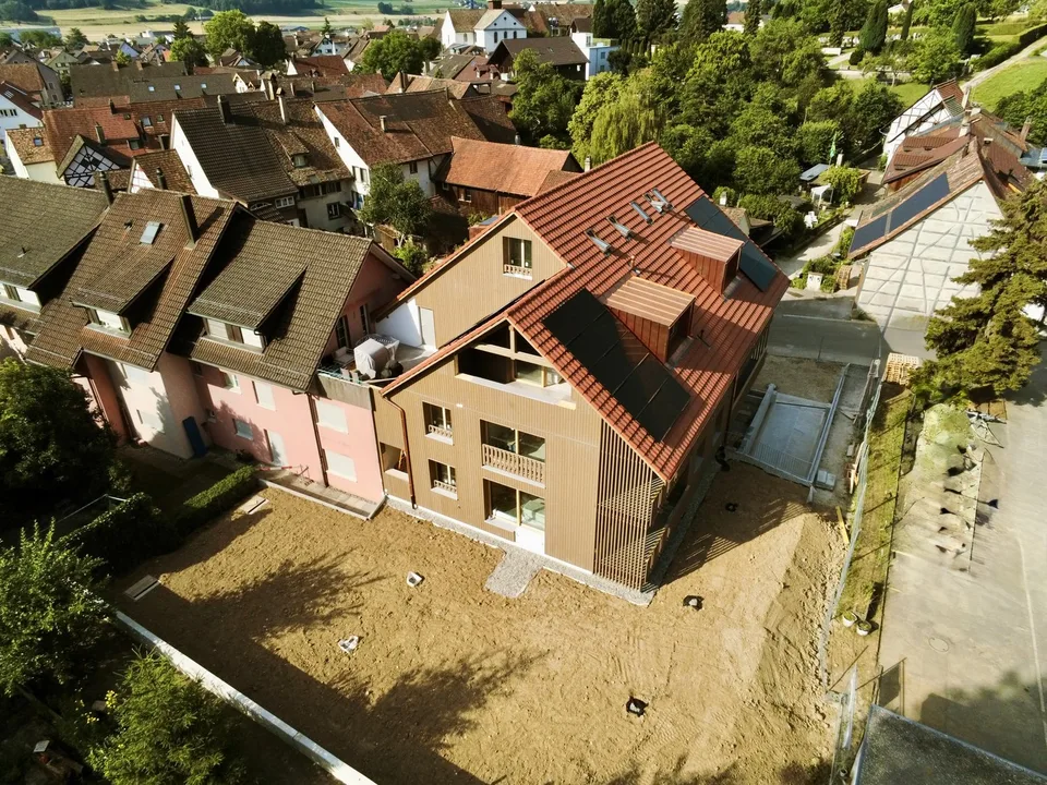 Appartements 4,5 pièces avec 360 m2 d'espace pelouse