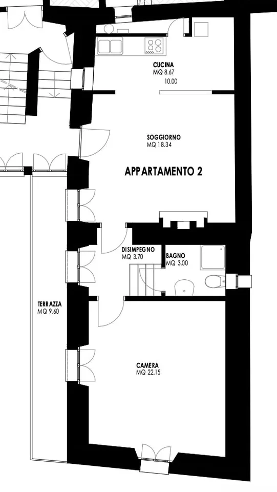 Wohnung mit Seesicht in Ronco s/Ascona