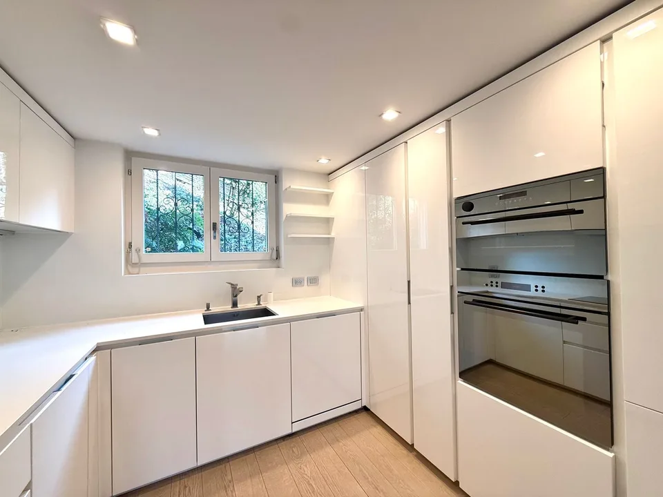 Wohnung mit 2,5 Zimmern, möbliert, mit Garten und Balkon in Morcote
