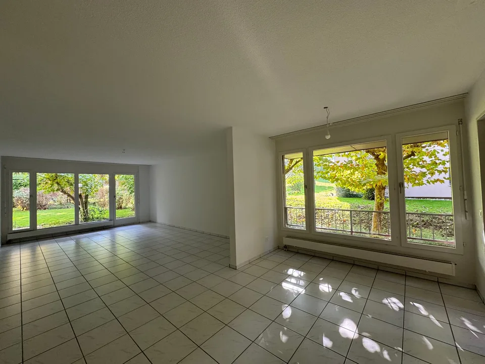 Charmant appartement 3.5 pièces avec espace de jardin