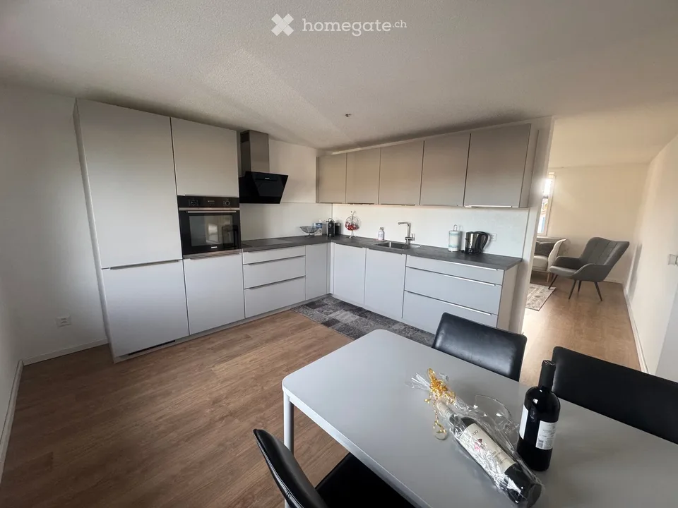 Moderne 3-Zimmer-Wohnung 85 m², mit grosser Terrasse 25 m²