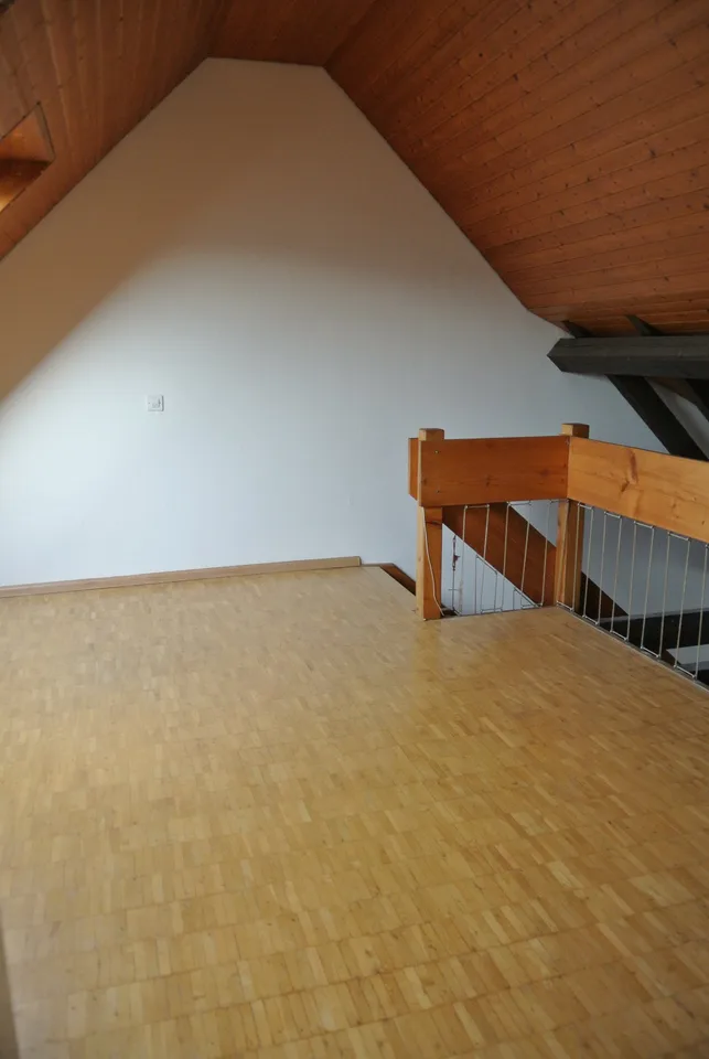 Maisonette-Dachwohnung bei Birs mit Sicht zum Rhein – Foto 7 von 9