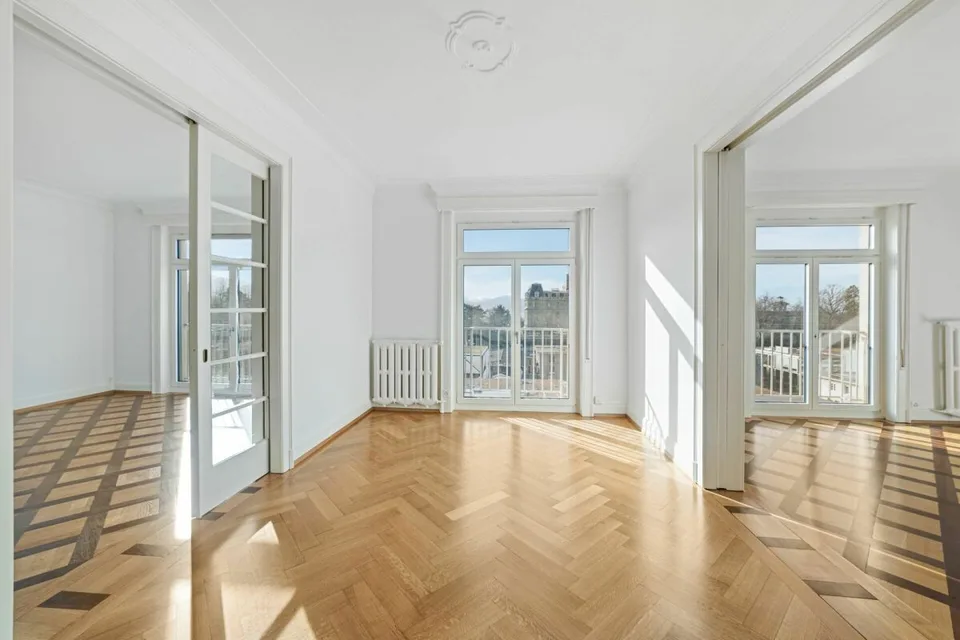 Platz Bel-Air, renovierte Büros