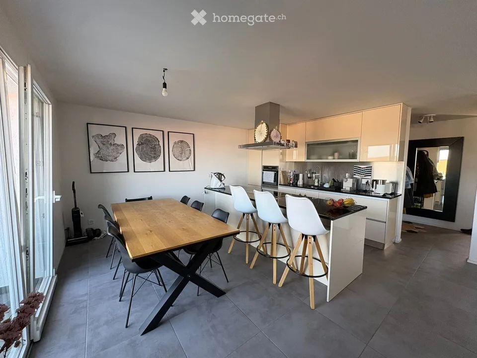 Magnifico duplex di 4,5 locali con terrazza e vista sul lago