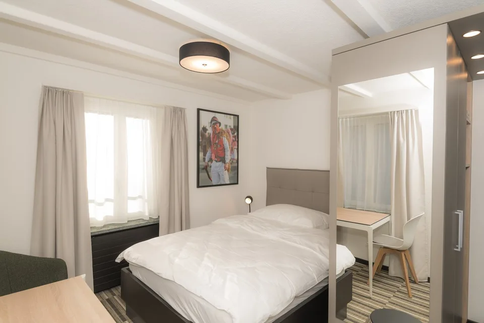 Studio meublé avec cuisine en centre-ville de Kriens