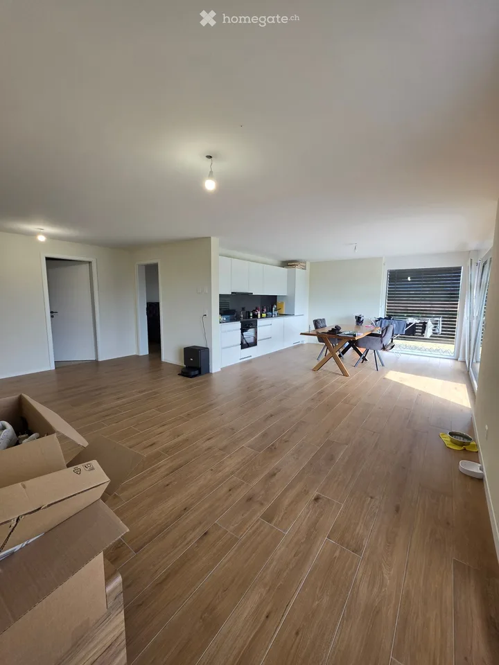 Schönes neues 3.5-Zimmer-Apartment mit großem Garten