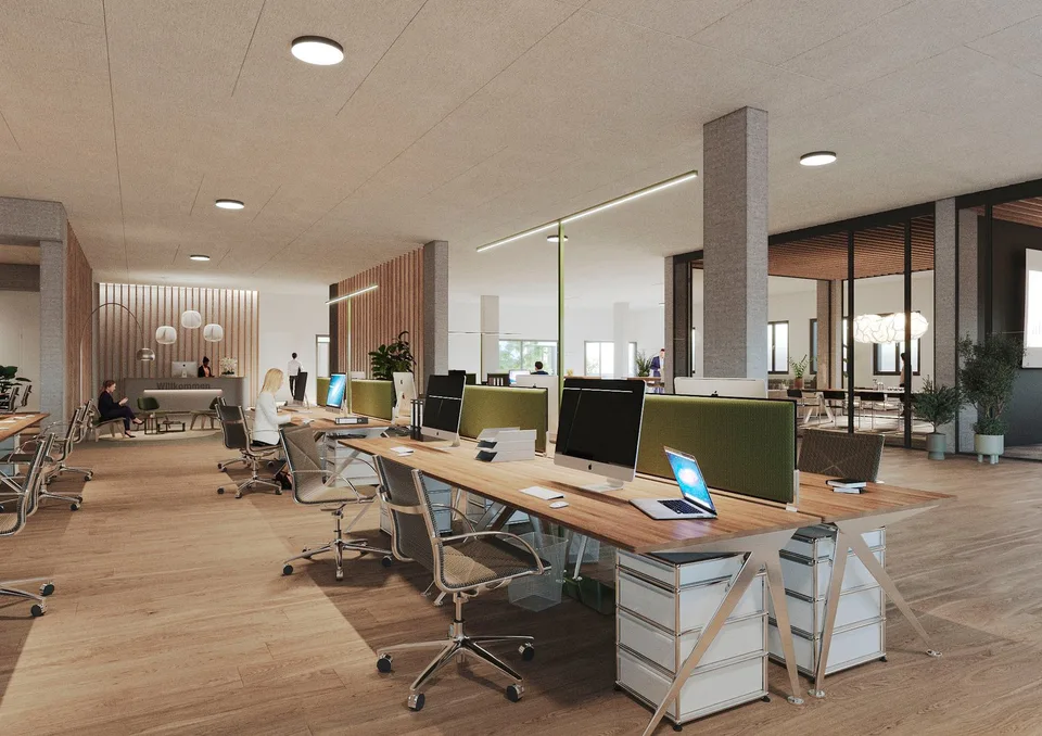 Moderne Büro-, Gewerbe-, Laborfläche in Eiken - Neubau 2027