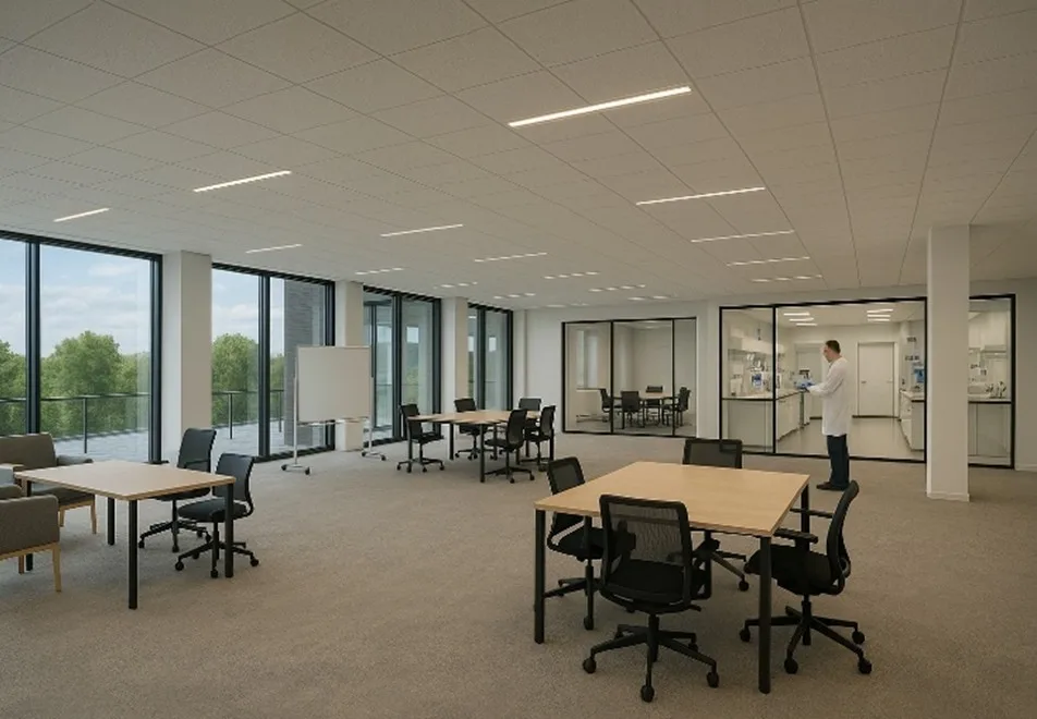 Moderne Büro-, Gewerbe-, Laborfläche in Eiken - Neubau 2027