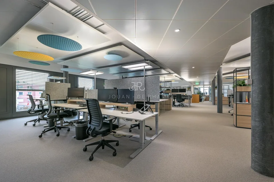 700 m2 di uffici in affitto in un edificio moderno