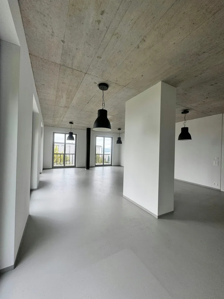 Spazi di ufficio e atelier ispiranti con vista sul lago in un immobile rappresentativo