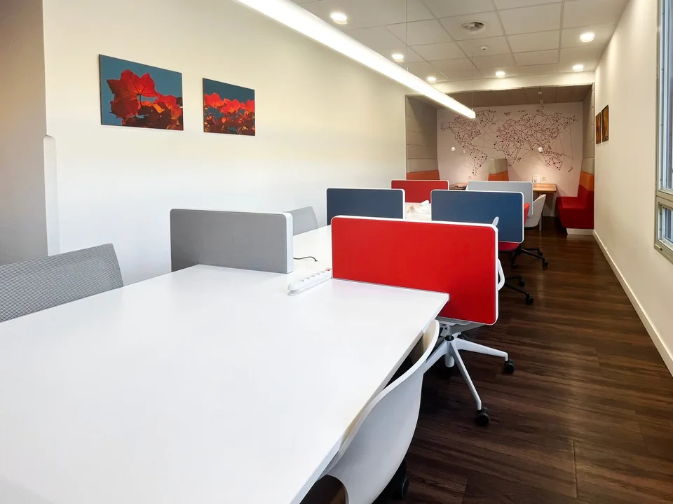 Scrivania dedicata a Regus Quartiere Maghetti