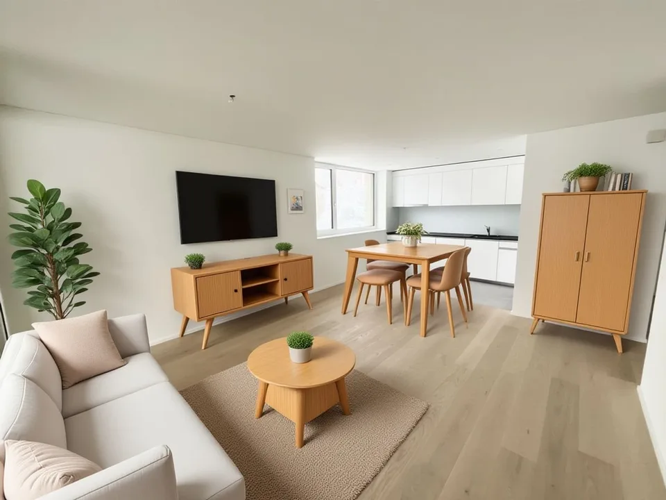 Appartements neufs de 2.5 pièces avec loggia - Confort moderne, durabilité et qualité de vie au coeur du village