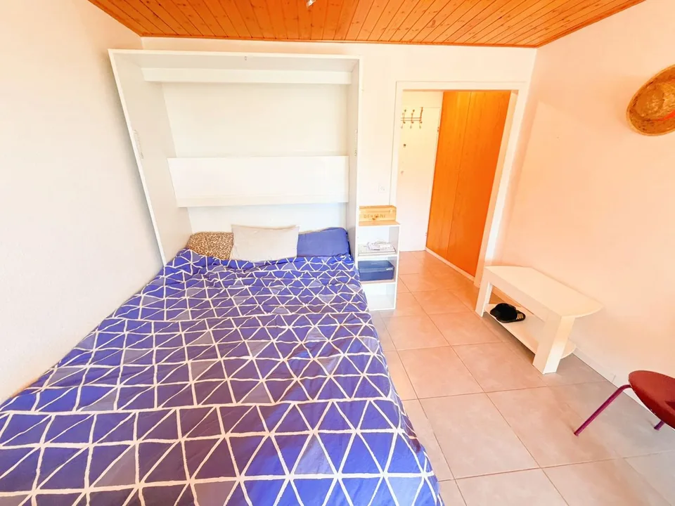 Ampio e luminoso studio di 1,5 locali - Molto ben situato - Zona molto tranquilla - Magnifica vista