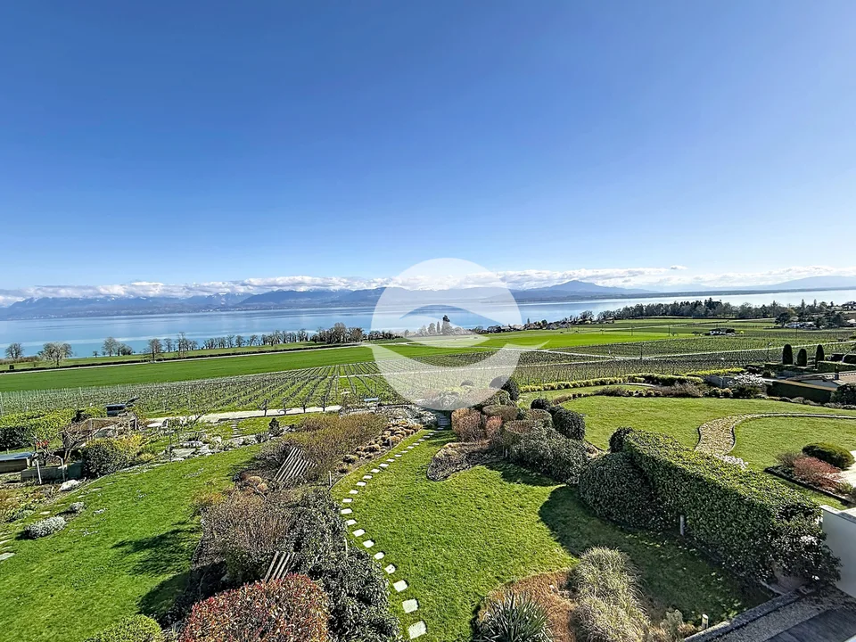 Superbe appartement meublé avec vue Lac et Alpes