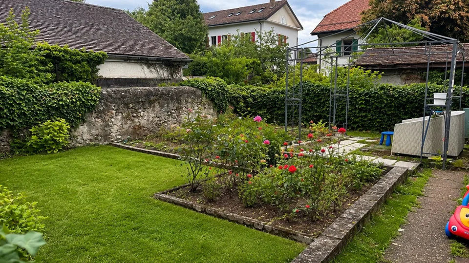 Raro in vendita, immobile ad uso locativo con 5 appartamenti e ristorante nel cuore di Céligny-GE