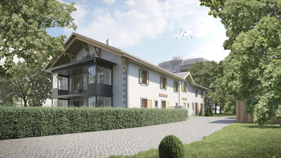 Eaux-Vives, Beau projet de 4 appartements avec jardin