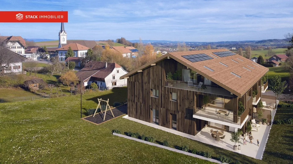 Dernière opportunité ! Appartement neuf de 3,5 pièces avec terrasse et jardin